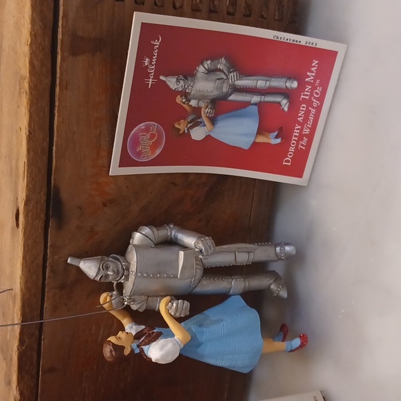 Hallmark Other - Wizard of Oz Dorothy and Tin Man Hallmark Keepsake Ornament 2003